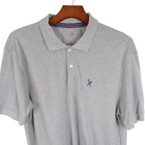 Mark Ecko Men's XXL Gray Cotton Short Sleeve Polo Shirt